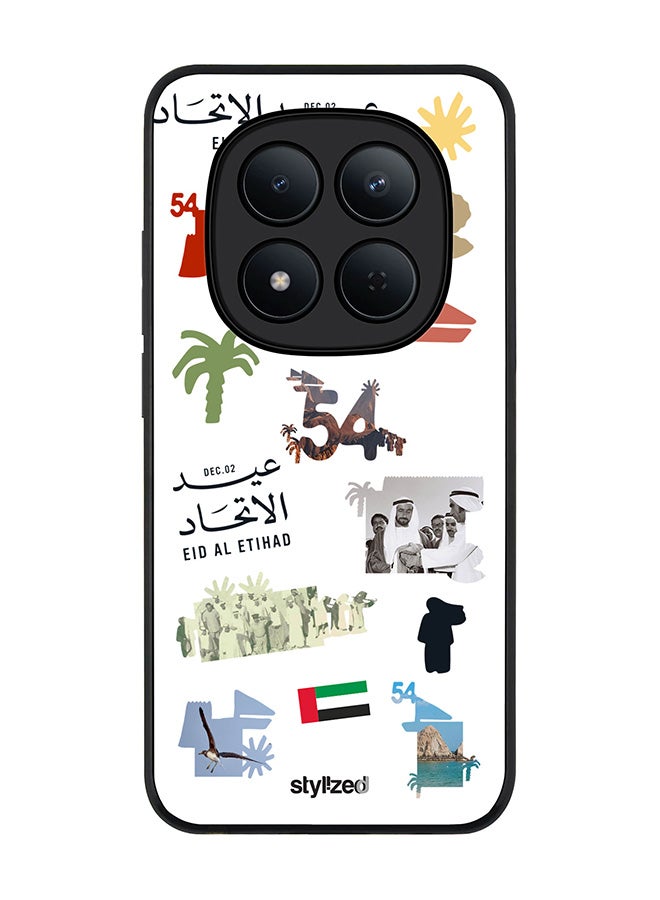 For Xiaomi Redmi Note 15 Pro 5G Case,Slim fit Camera Protection, Shockproof Thin Phone cover  - Eid Al Etihad 54 National Day