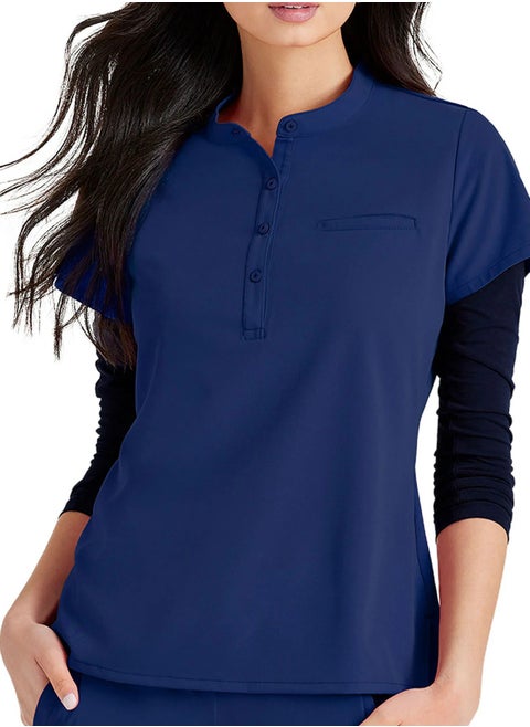 Premium Medical Scrubs (Navy Blue)