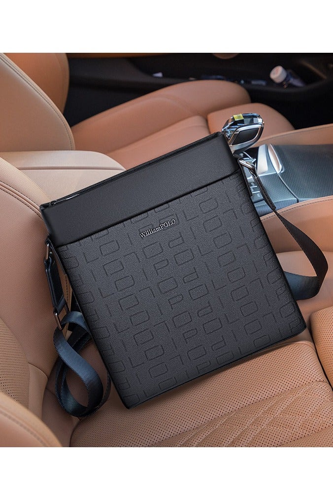 ويليامبولو ويليام بولو crossbody حقيبة حقيبة الرجال الأعمال الجديدة عادية حقيبة الرجال حقيبة الكتف العمودية حقيبة التنقل - Image 1