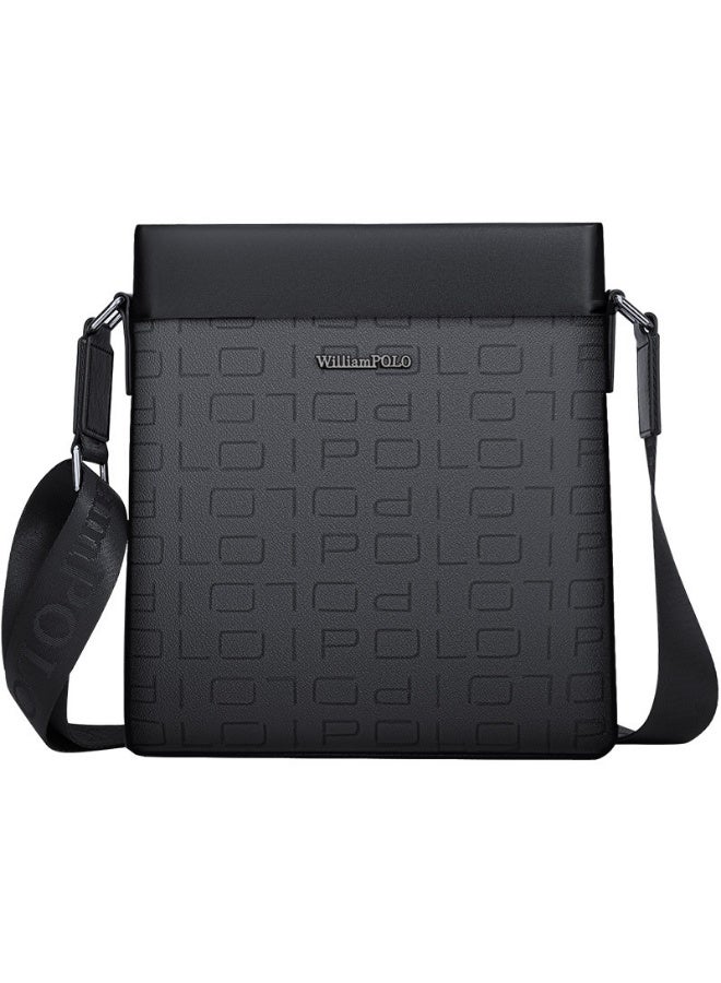 ويليامبولو ويليام بولو crossbody حقيبة حقيبة الرجال الأعمال الجديدة عادية حقيبة الرجال حقيبة الكتف العمودية حقيبة التنقل - Image 3