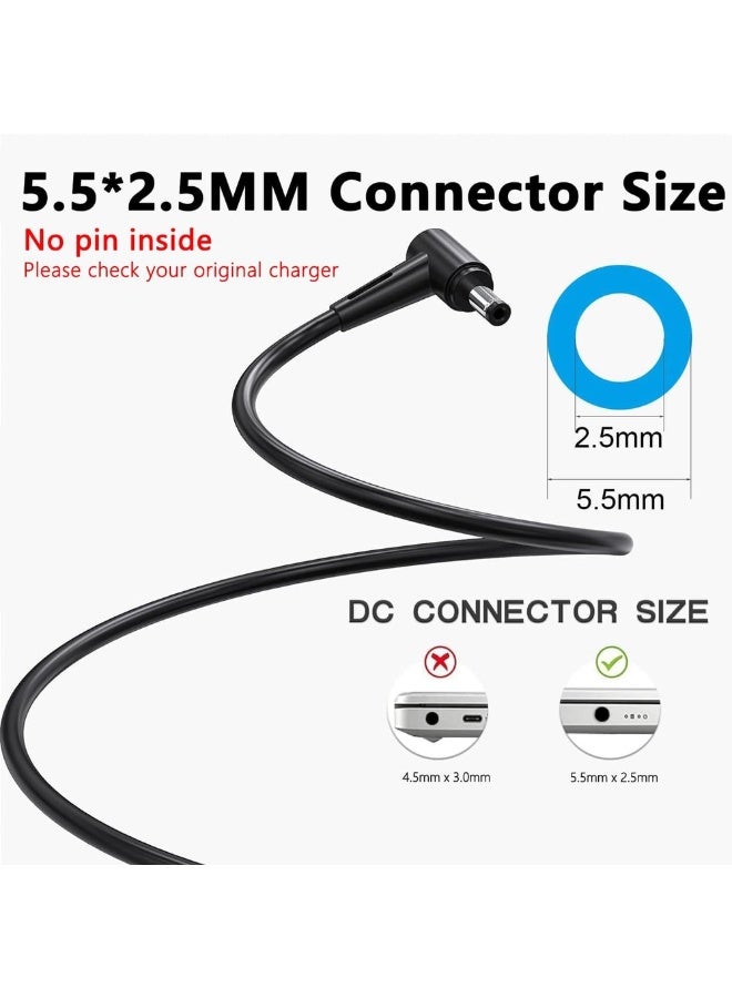 Terabyte 230W 19.5V 11.8A AC Laptop Charger Compatible with MSI GS66 GS65 GS76 GS75 WS65 WS66 WS75 WS76 Laptop Power Adapter Supply A12-230P1A A17-230P1A 5.5MM*2.5MM - Image 3