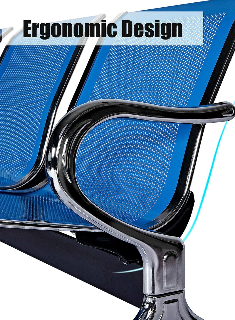 Living Garden Airport Chair Railway Station Bank Hospital Public Places Waiting Bench Chair  175*55*75cm - Image 3