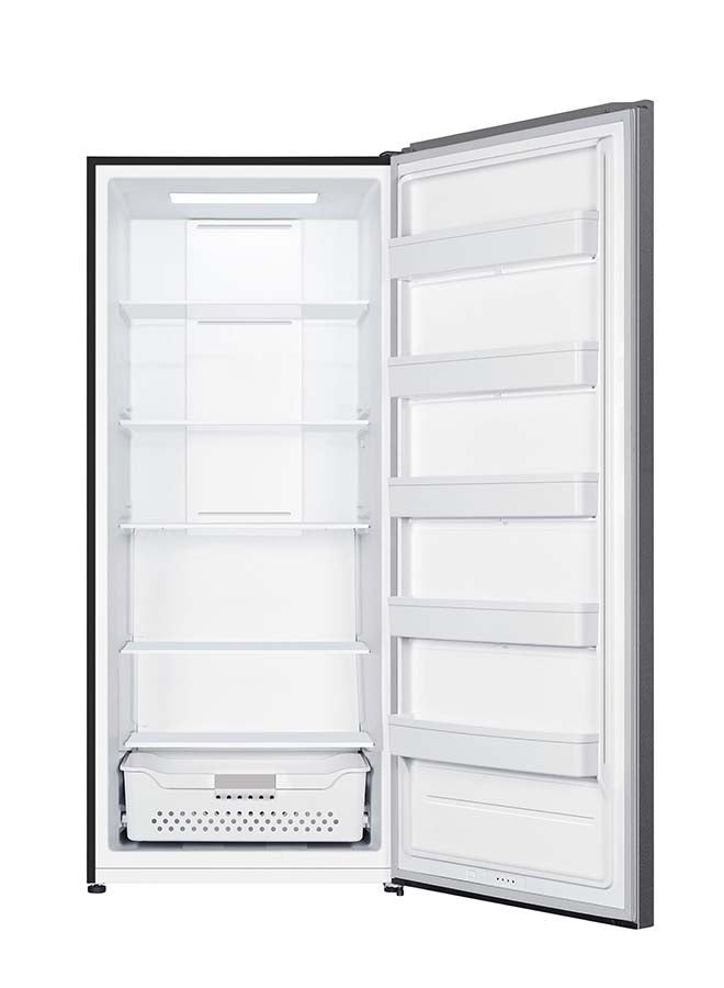 ClassPro ثلاجة / فريزر قابلة للتحويل 21.3 قدم مكعب، 598 لتر، إنفيرتر لون فضي داكن - Image 2