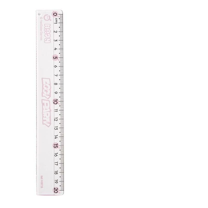 4 Piece Geometry Ruler Set with Protractor and Triangle Ruler for School Math Drawing and Measuring - Image 1