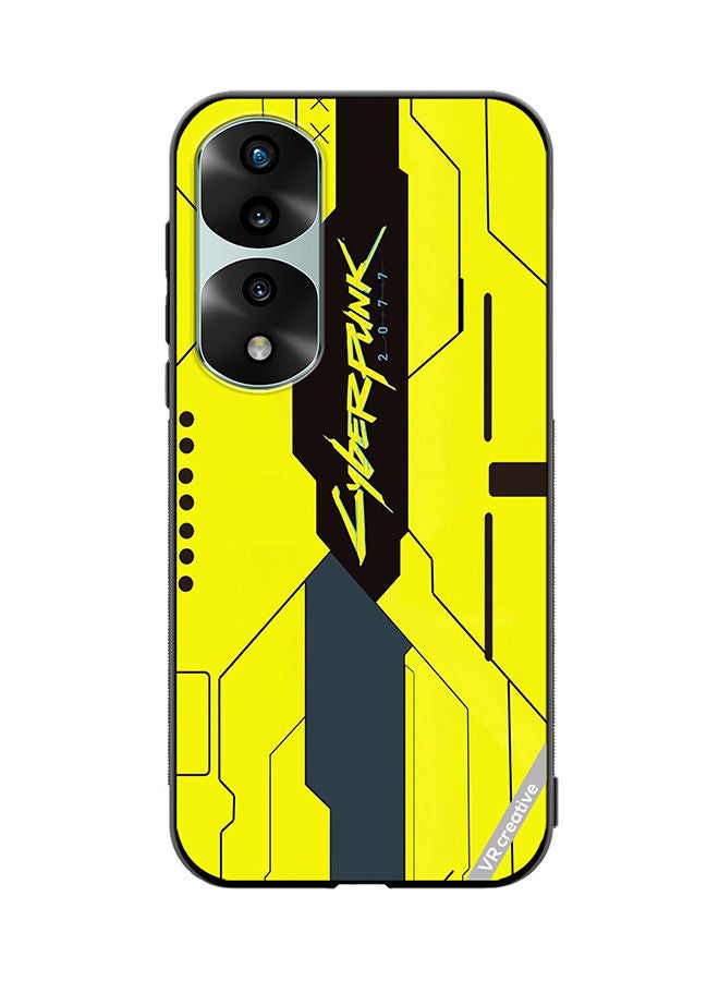 VR CREATIVE غطاء حماية لجهاز Honor 70 Pro Plus بتصميم سايبربانك متعدد الألوان - Image 1