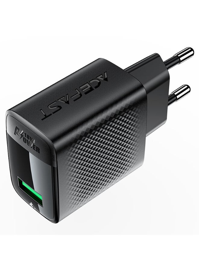 أسيفاست acefast شاحن حائط سريع الشحن A90 QC18W GaN (1xUSB-A) EU - Image 5