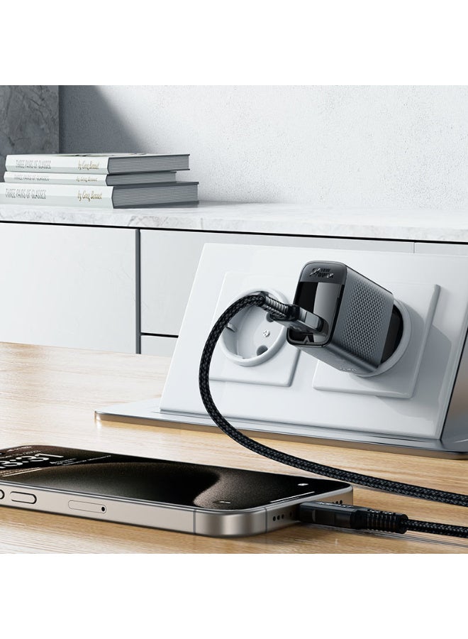 أسيفاست acefast شاحن حائط سريع الشحن A90 QC18W GaN (1xUSB-A) EU - Image 2