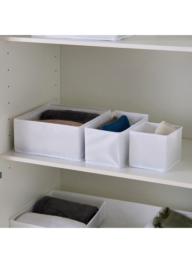 Home Box Novel 3-Piece Storage Box Set 28  x 13 x 28 cm - Image 1