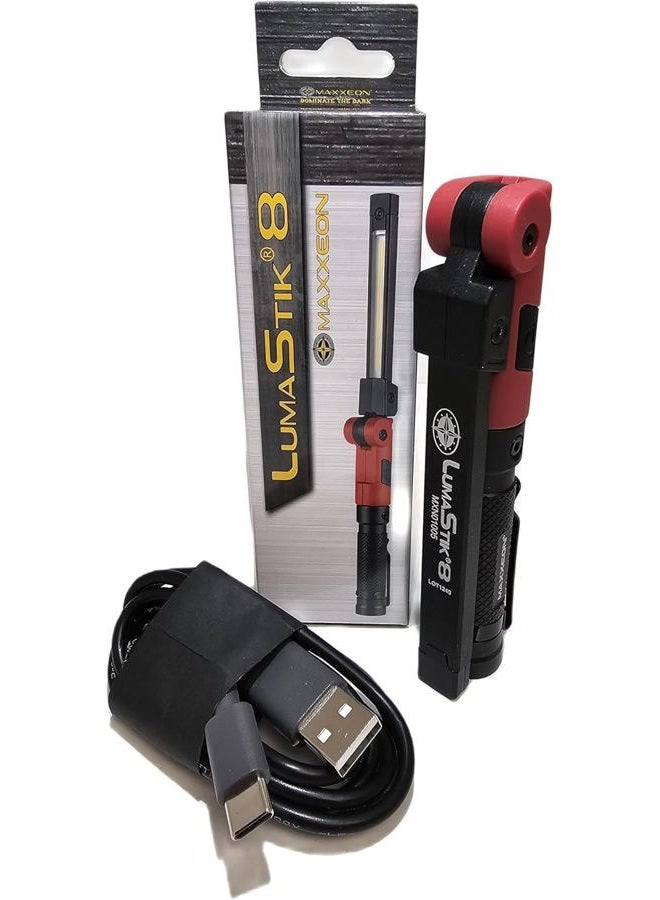 Maxxeon MXN01005 WorkStar LumaStick 8"Inch Folding Multi-Light Wand, 240 Lumen - Image 2