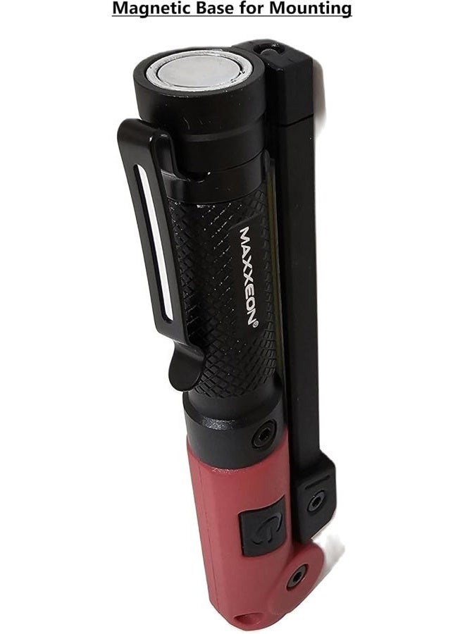 Maxxeon MXN01005 WorkStar LumaStick 8"Inch Folding Multi-Light Wand, 240 Lumen - Image 5