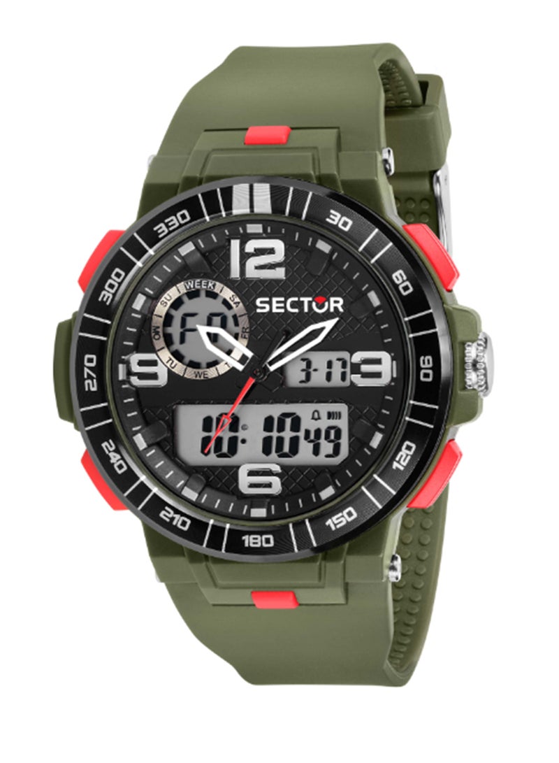 Sector EX-28 46MM DIGITAL GREEN STRAP - Image 1