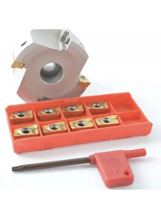 BAP 400R 50 22 4T End Mill With 10 APMT1604PDER Inserts 1PC Set - Image 3