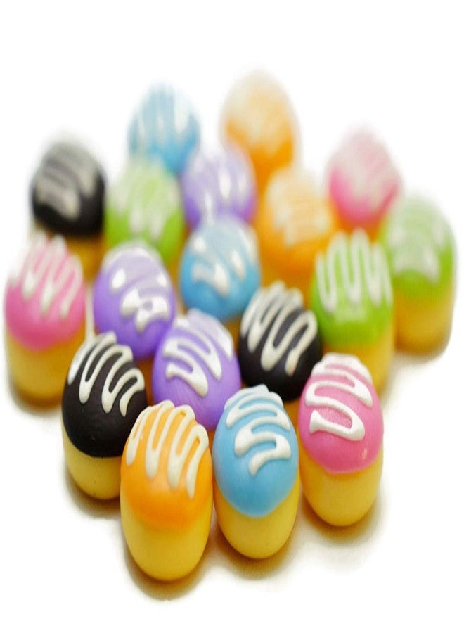 Cool Price 18 Psc Color Cream Donut Dollhouse Miniatures Food Kitchen by Cool Price - Image 1