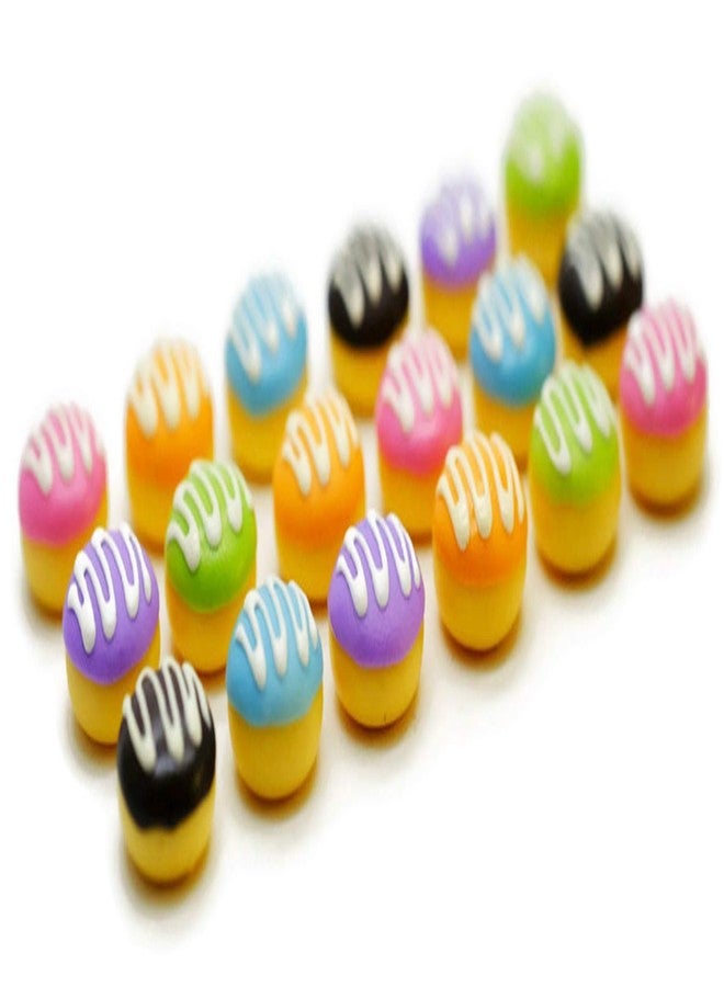 Cool Price 18 Psc Color Cream Donut Dollhouse Miniatures Food Kitchen by Cool Price - Image 4