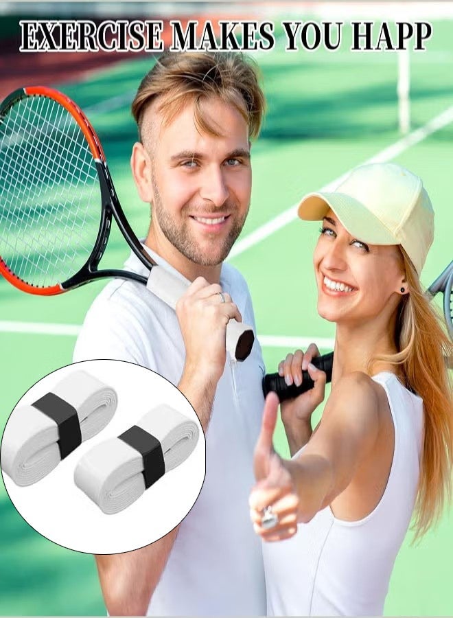 KANGLI 6 Pcs Tennis & Badminton Racket Grip Tape, Absorbent Dry Feel Badminton Racket Grip Tape Overgrip Replacement for Squash Baseball Bat Softball Bat (3Colors) - Image 2