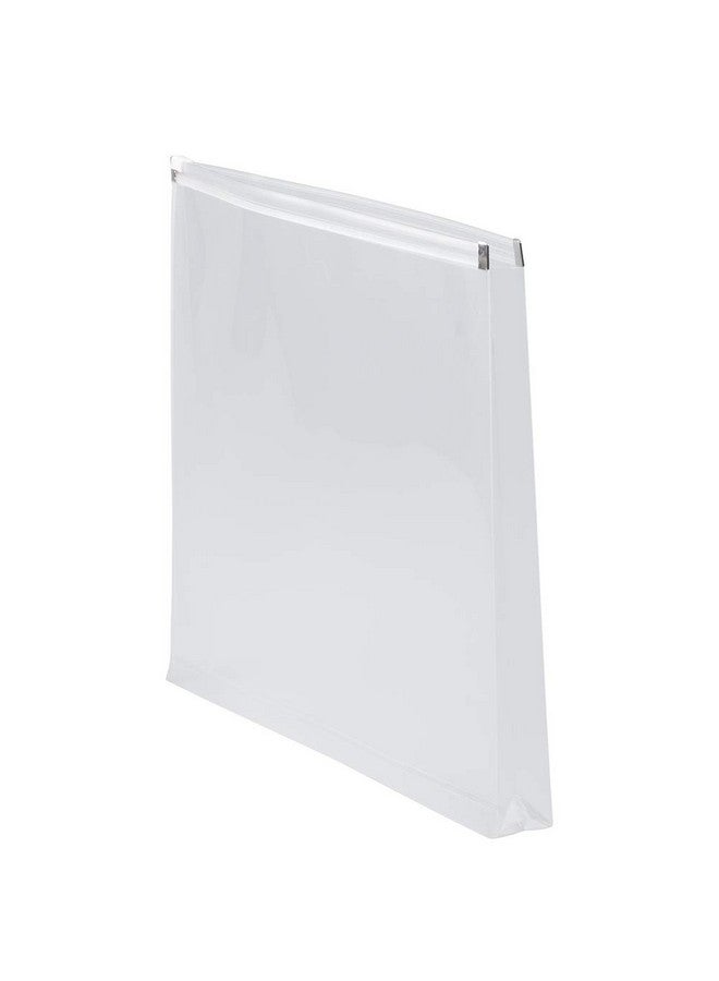 JAM PAPER Plastic Envelopes with Zip Closure - Letter Booklet - 9 3/4 x 13 - Clear - 12/Pack - Image 3
