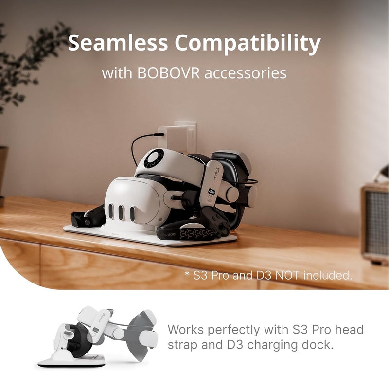 BOBOVR F3 Comfort Face Cover Pad Facial Interface Compatible with Quest 3 Accessories, with 3-Channel Ventilation, Adjustable Field of View, Glasses-Friendly Design and Soft Lycra Nose Protection - Image 5