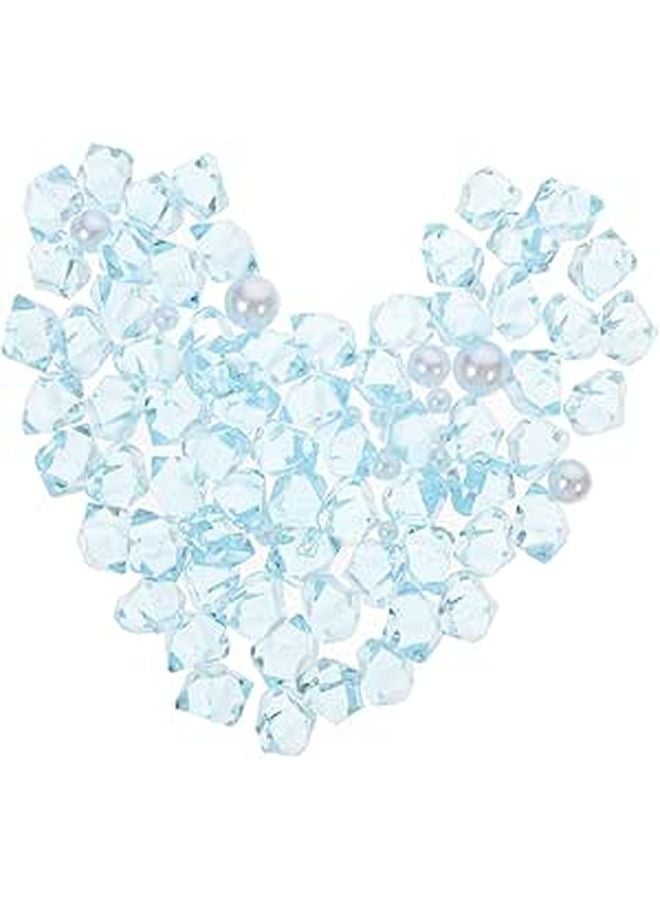 Pearl Crystal Decorative Stones for Aquarium Fish Tank Natural Quartz Chips Betta Environment - Image 1