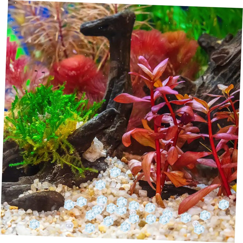 Pearl Crystal Decorative Stones for Aquarium Fish Tank Natural Quartz Chips Betta Environment - Image 5