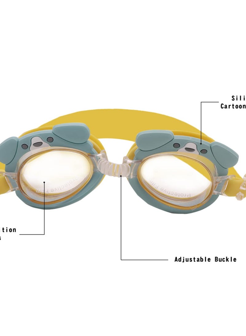 Excefore Swimming Goggles, Kids Swim Goggles with UV Protection, Anti Fog No Leaking Goggles, Suitable for Boys and Girls 6-14 - Enjoy Swimming with Confidence - Image 2