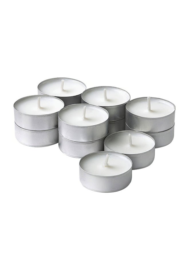 Toshionics 100-Piece Candle White/Silver 38mm - Image 2