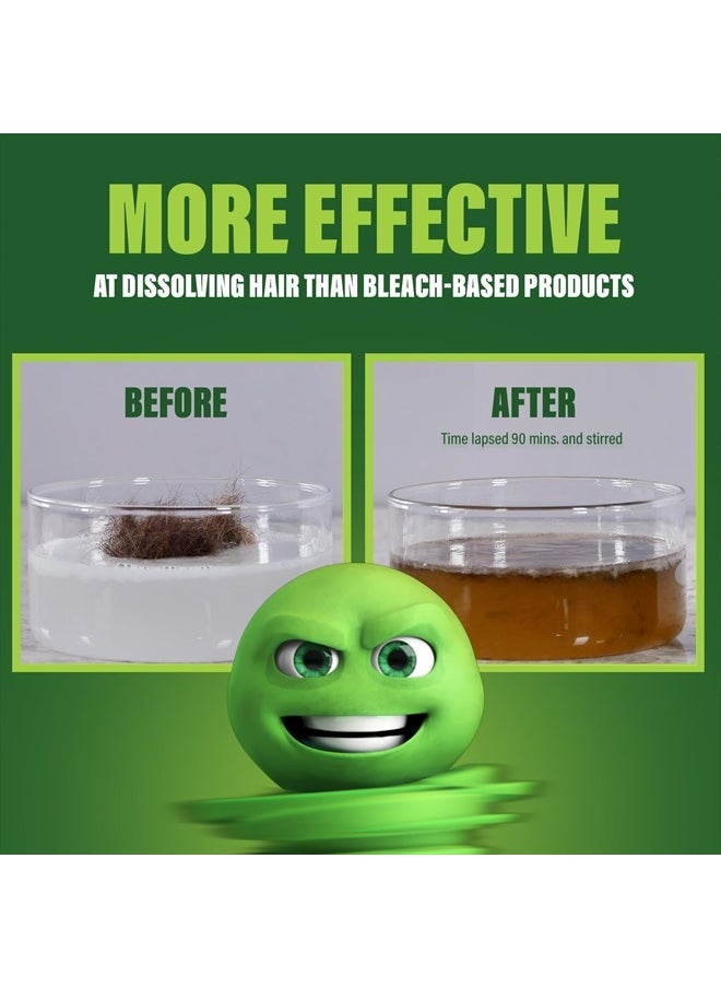 GREEN GOBBLER - Drain Clog Dissolver, Drain Opener-Cleaner ,Toilet Clog Remover, 31 oz - Image 1