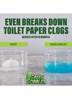 GREEN GOBBLER Drain Clog Dissolver, Drain Opener-Cleaner ,Toilet Clog Remover, 31 oz  - Image 3