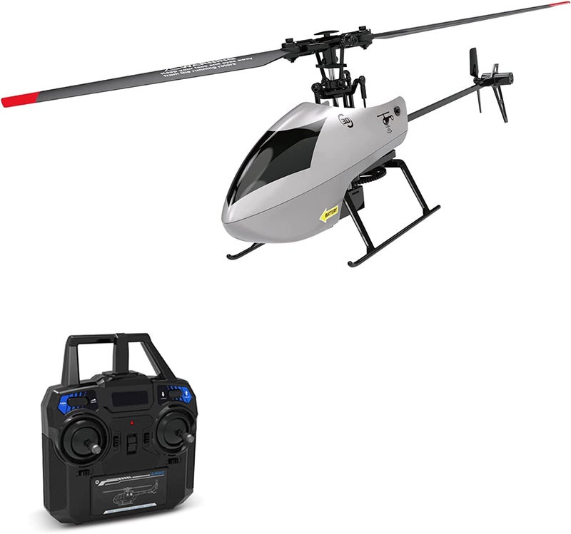 GoolRC C129 V2 RC Helicopter 4 Channel Remote Control Helicopter with 6Axis Gyro 24Ghz RC Aircraft with 3D Flips Altitude Hold One Key Take OffLanding for Adults and Beginners - Image 3