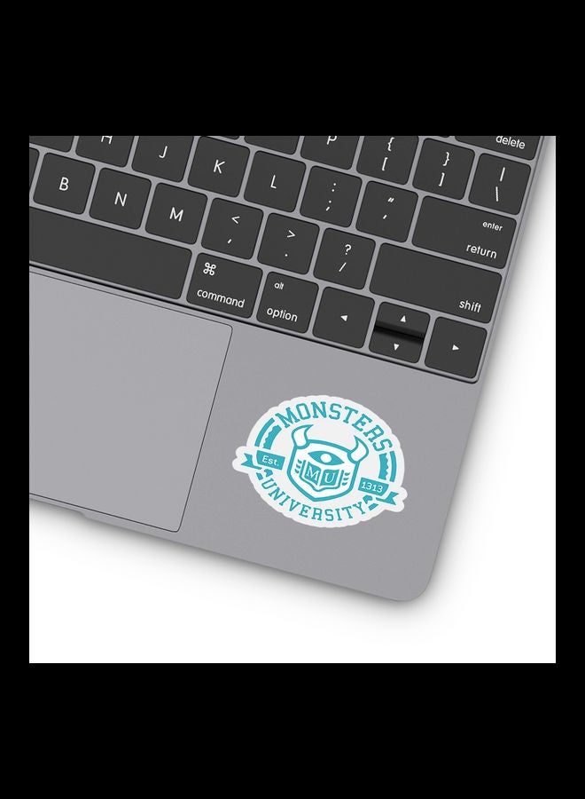 RKN Monsters Inc Badge Vinyl Stickers For Laptop - Image 2