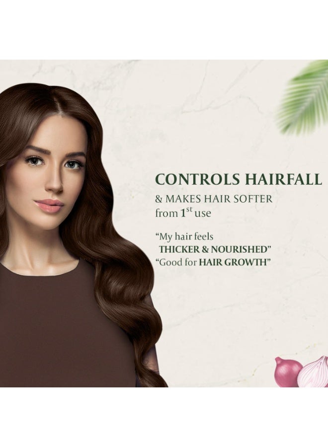 باراشوت زيت جوز الهند بخلاصة البصل ضد تساقط الشعر من باراشوت 200 مل - Image 4