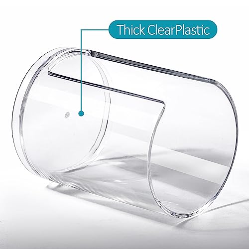 Tbestmax 3 Pack Bathroom Cup Dispenser 3 oz Countertop Storage Mouthwash Cups Holder, Plastic Small Disposable Paper Cup Holders for Bathroom Sink Counter - Image 3