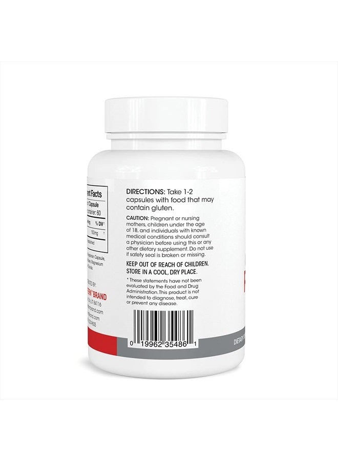 Silver Fern Gluten Comfort with Tolerase G - 1 Bottle - 60 Capsules - Digestive Enzyme Made Specifically to Break Down and Digest Gluten Protein - Image 5
