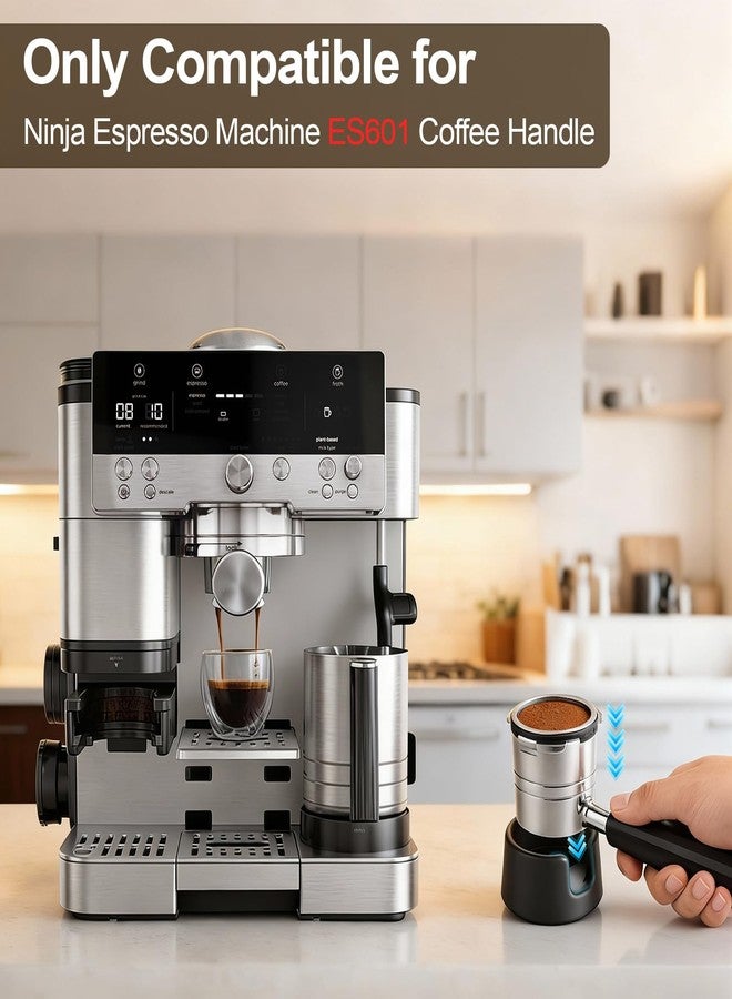TranRantic Silicone Portafilter Holder for Ninja Luxe Cafe Accessories Coffee Tamper Base Tamper Station mit Non-Slip Design for Ninja Espresso Machine Accessories for ES601＆ES701 (Black) - Image 4