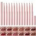KIMIEYE 12 Colors Retractable Lip Liner Kit for Define Sculpting Lips Shades Long Lasting Waterproof High Pigment Matte Finish Creamy Texture Lip Liner Pencil Set for Women 12 Colors M - Image 2