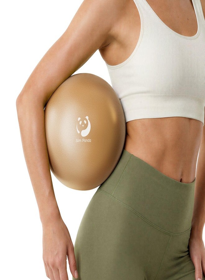 Slim Panda Pilates Ball, 9 Inch Small Exercise Ball, Anti Burst Mini Yoga Ball for Stability, Workout, Barre, Core Strength, Physical Therapy, Balance, Stretching - Image 1