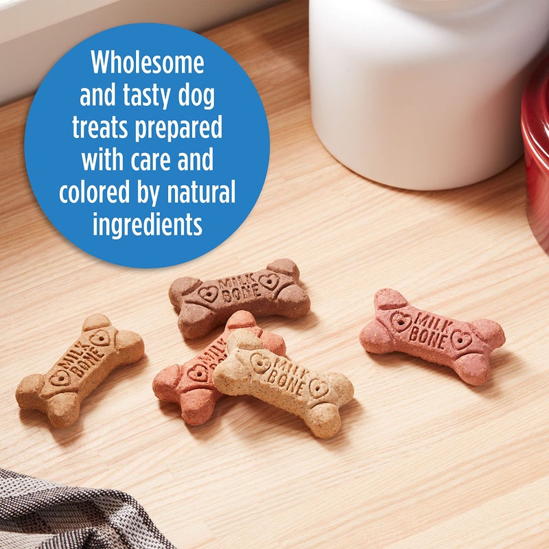 Milk-Bone Flavor Snacks Dog Treats, Small Biscuits, 24 Ounce Crunchy Texture Helps Reduce Tartar - Image 2