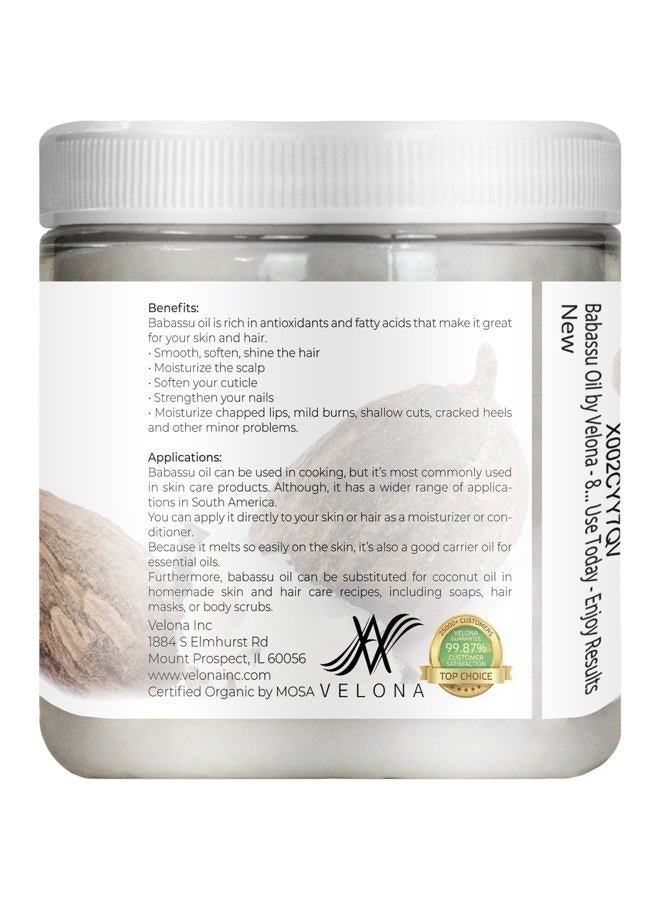 velona Babassu Oil USDA Certified Organic - 8 Fl Oz | 100% Pure and Natural Carrier Oil | Refined, Cold Pressed | Face, Hair, Body & Skin Care and Cooking | Use Today - Enjoy Results… - Image 5