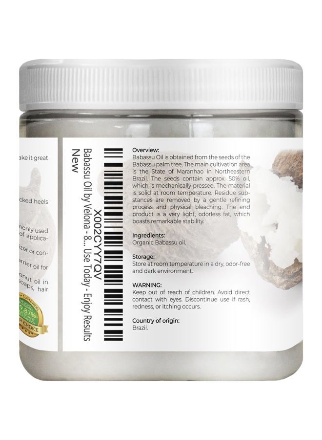 velona Babassu Oil USDA Certified Organic - 8 Fl Oz | 100% Pure and Natural Carrier Oil | Refined, Cold Pressed | Face, Hair, Body & Skin Care and Cooking | Use Today - Enjoy Results… - Image 4