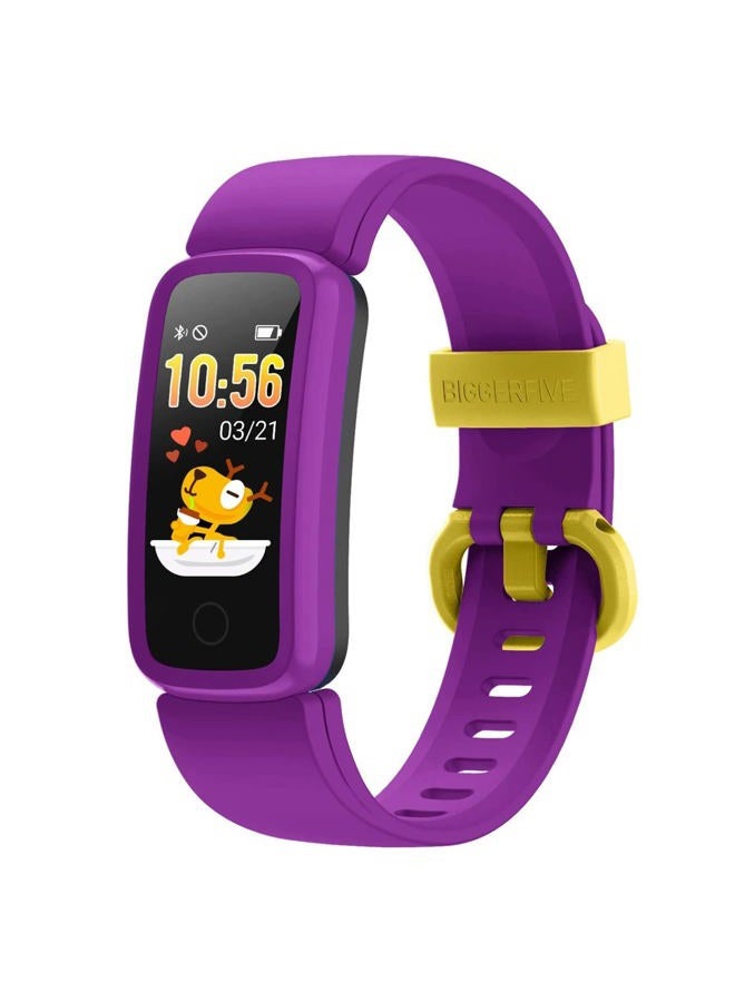 BIGGERFIVE Vigor Kids Fitness Tracker Watch for Girls Boys Ages 5-15, IP68 Waterproof, Activity Tracker, Pedometer, Heart Rate Sleep Monitor, Calorie Step Counter Watch - Image 1