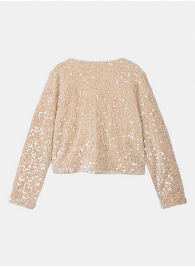 NAME IT name it Girls Rusitta Longsleeve Cardigan  - Image 3