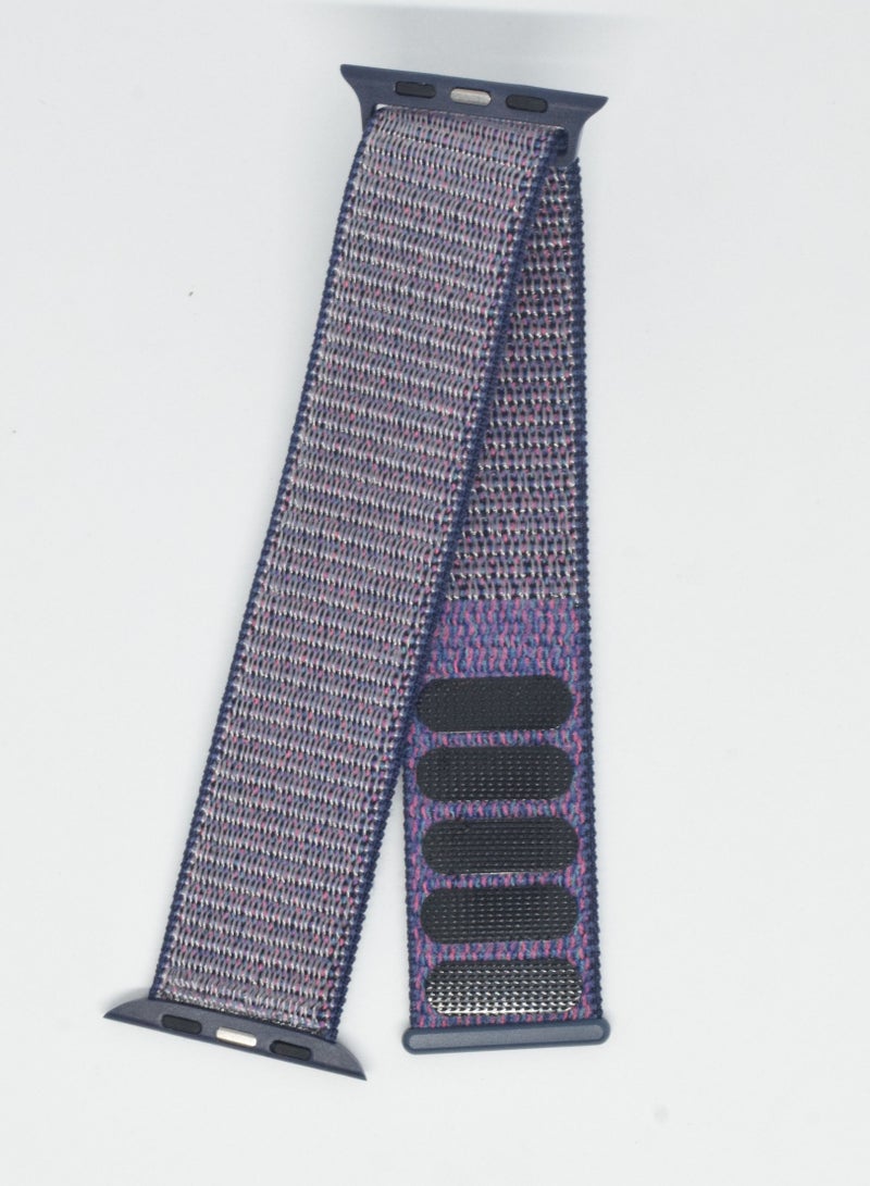 BORTONY Nylon Replacement Watch Band For Apple Series 7/6/5 Size 38/40/41mm - Image 1