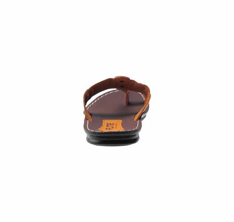 FLITE Slippers for Men/Kohlapuri Slippers for Men/Sandals For Men/Flip Flop For Men (Tan, numeric_7) - Image 4