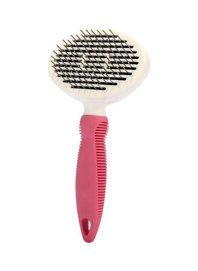 NIBEMINENT Pet Comb Pink/White