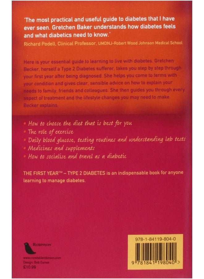 The First Year: Type 2 Diabetes: A Patient-Expert Guide for the Newly Diagnosed  - Image 1