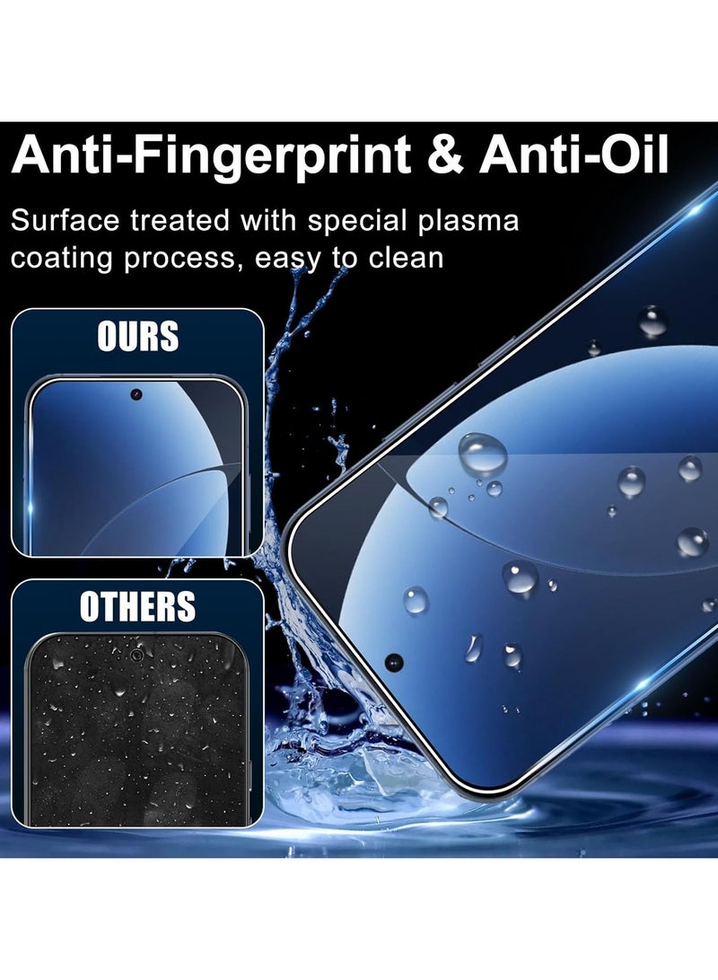 general [2+2 Pack] Compatible with Realme GT 8 Pro Screen Protector and Camera Lens Protector High-Definition Tempered Glass [Supports Fingerprint Unlock] 9H Hardness Scratch-Resistant Bubble-Free - Image 2