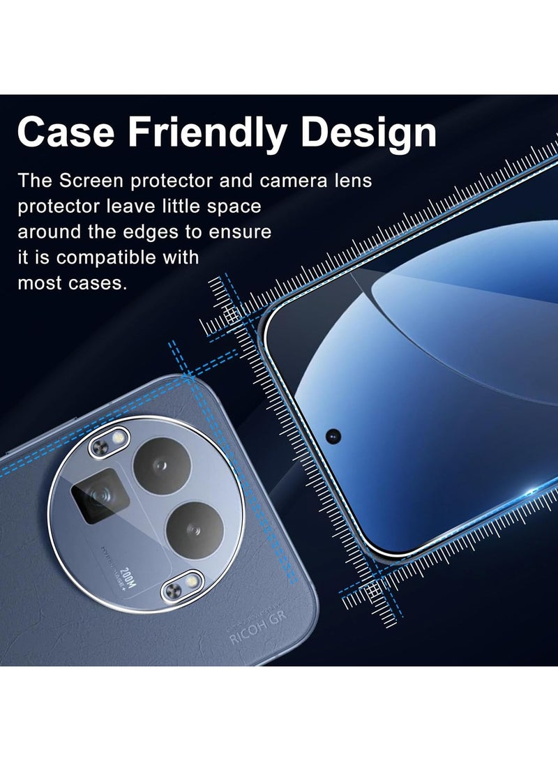 general [2+2 Pack] Compatible with Realme GT 8 Pro Screen Protector and Camera Lens Protector High-Definition Tempered Glass [Supports Fingerprint Unlock] 9H Hardness Scratch-Resistant Bubble-Free - Image 5