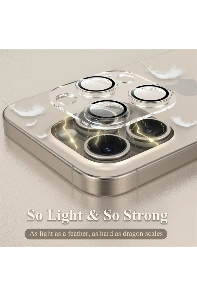 erorex For IPhone 13Pro Max Mobile Phone Camera Lens Protector for IPhone 17 Air 16 15 14 13 Pro Max 12 Min - Image 5