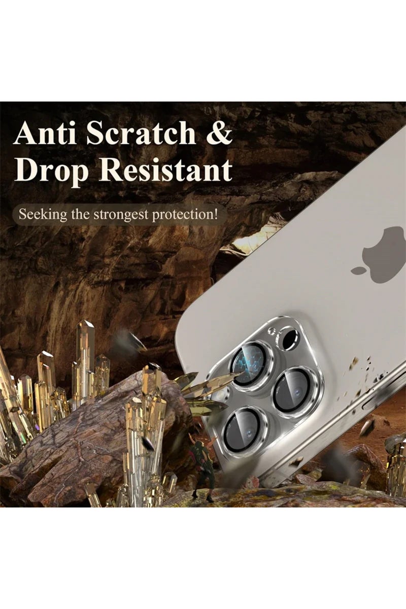 erorex For IPhone 13Pro Max Mobile Phone Camera Lens Protector for IPhone 17 Air 16 15 14 13 Pro Max 12 Min - Image 4
