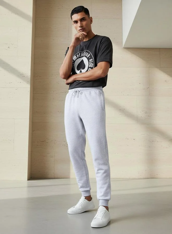 Splash FAV Men Regular Fit Joggers with Drawstring Closure
