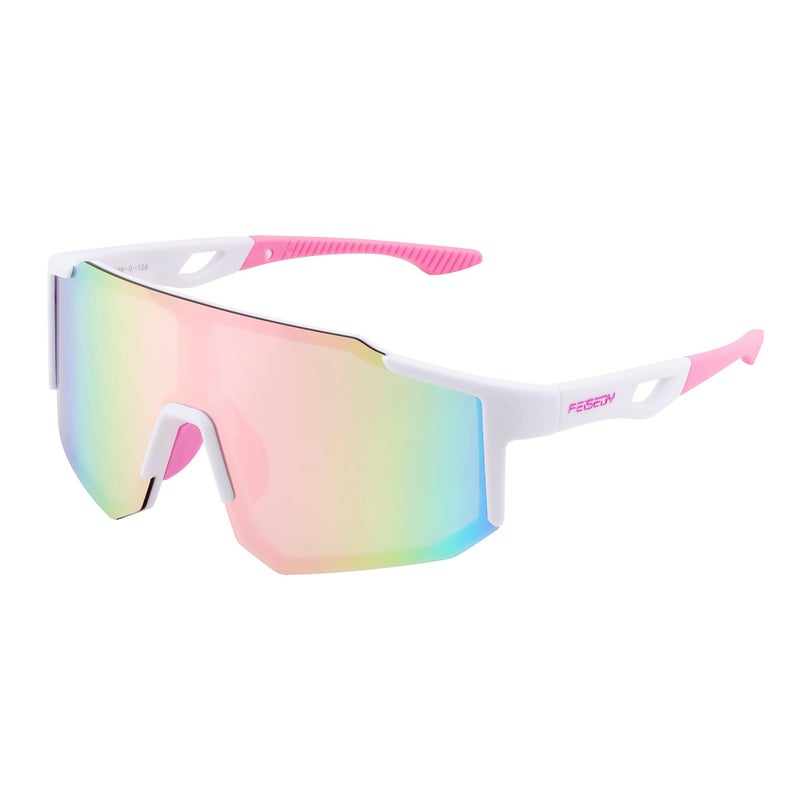 FEISEDY Sports Sunglasses for Men, Women and Teens - Baseball, Biking, Cycling UV400 Protection B2388 - Image 1